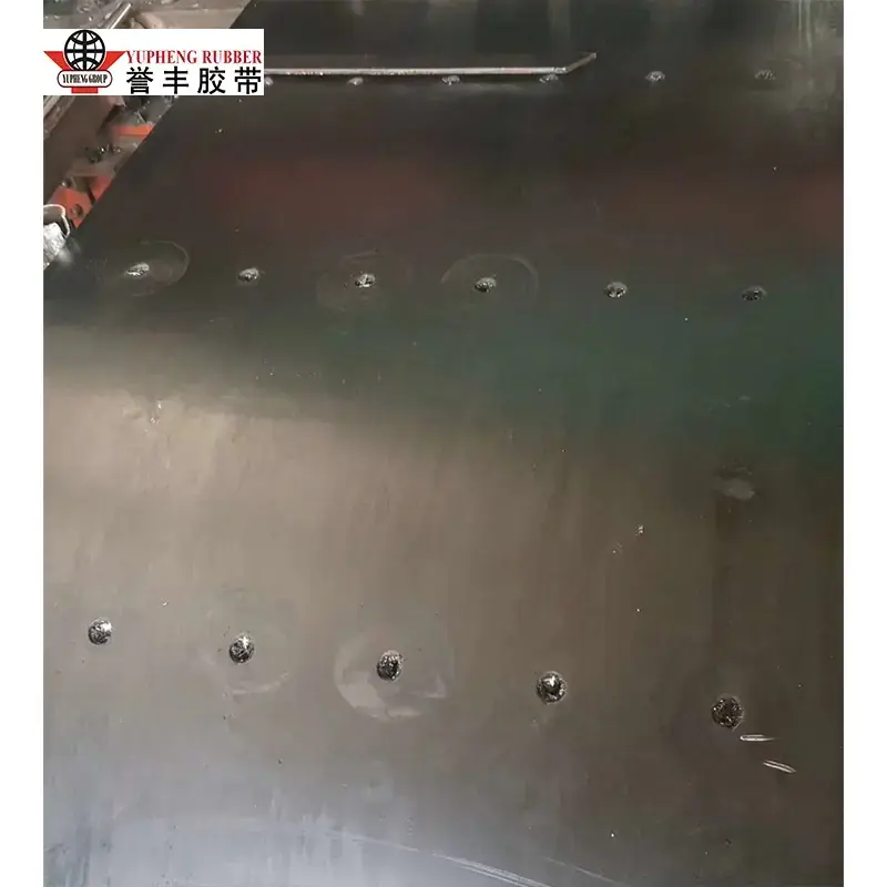 Cintura per elevatore a tazze con cavo in acciaio Cintura per elevatore a tazze con cavo in acciaio